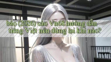 báo (2026) cáo Vn68 hướng dẫn tiếng Việt nên dừng lại khi nào