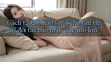 Cách (2025) nào vn68 cho tân thủ đối tác bảo mật quy mô lớn