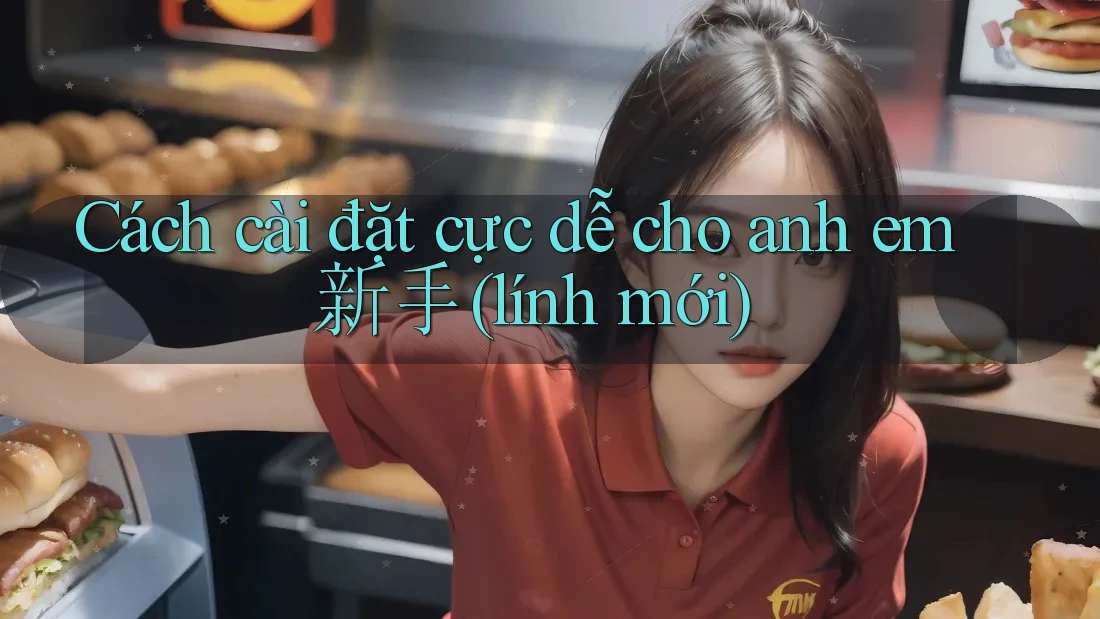 Cách cài đặt cực dễ cho anh em新手 (lính mới)