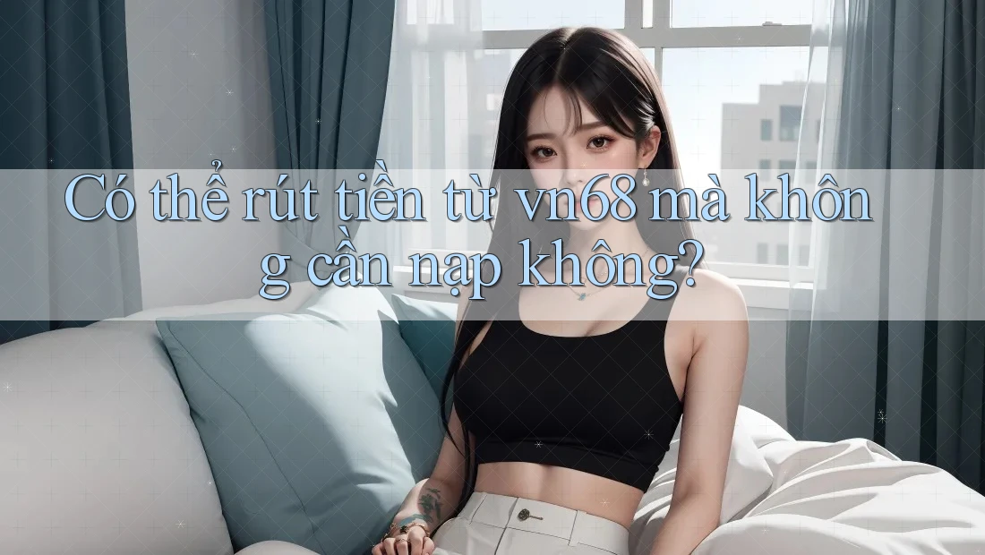 Có thể rút tiền từ vn68 mà không cần nạp không?