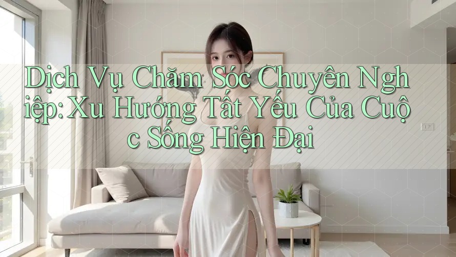Dịch Vụ Chăm Sóc Chuyên Nghiệp: Xu Hướng Tất Yếu Của Cuộc Sống Hiện Đại
