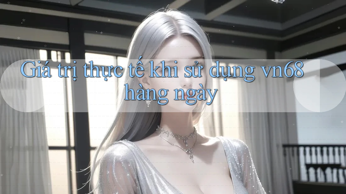 Giá trị thực tế khi sử dụng vn68 hàng ngày