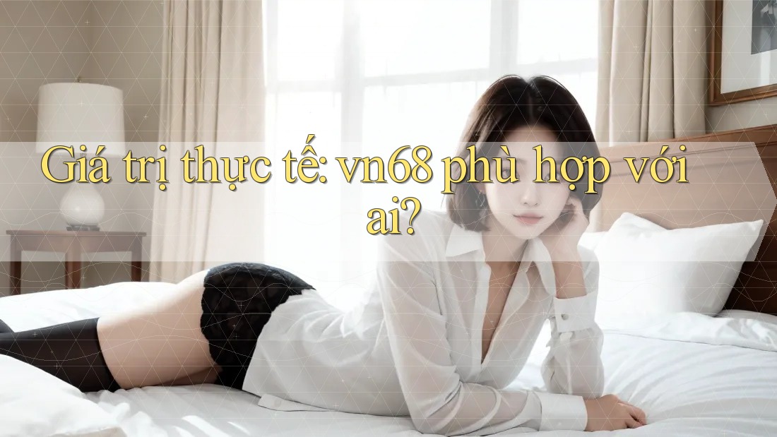 Giá trị thực tế: vn68 phù hợp với ai? Giá trị thực tế: vn68 phù hợp với ai?