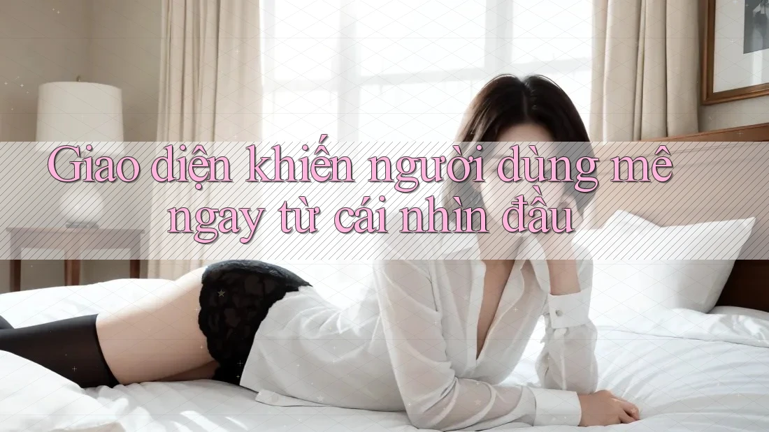 Giao diện khiến người dùng mê ngay từ cái nhìn đầu