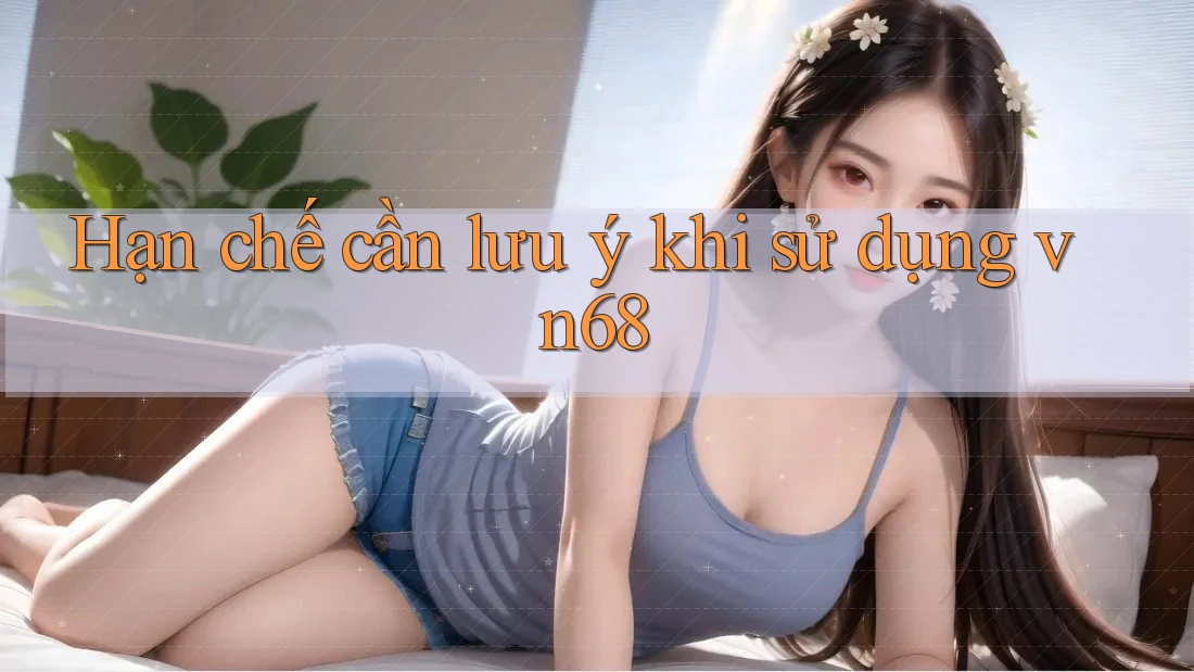 Hạn chế cần lưu ý khi sử dụng vn68