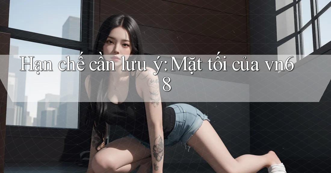 Hạn chế cần lưu ý: Mặt tối của vn68