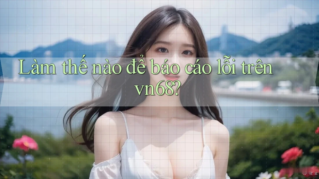 Làm thế nào để báo cáo lỗi trên vn68?
