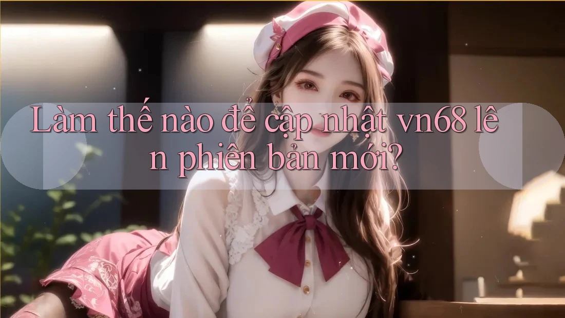 Làm thế nào để cập nhật vn68 lên phiên bản mới?