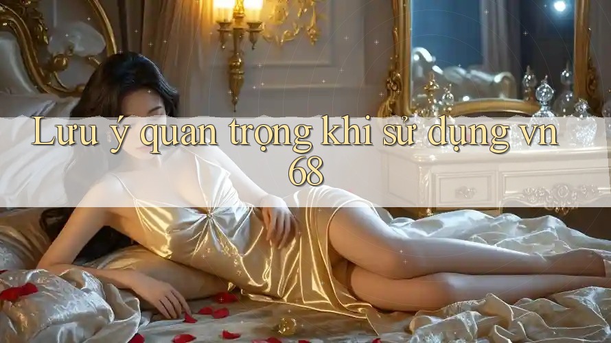 Lưu ý quan trọng khi sử dụng Vn68