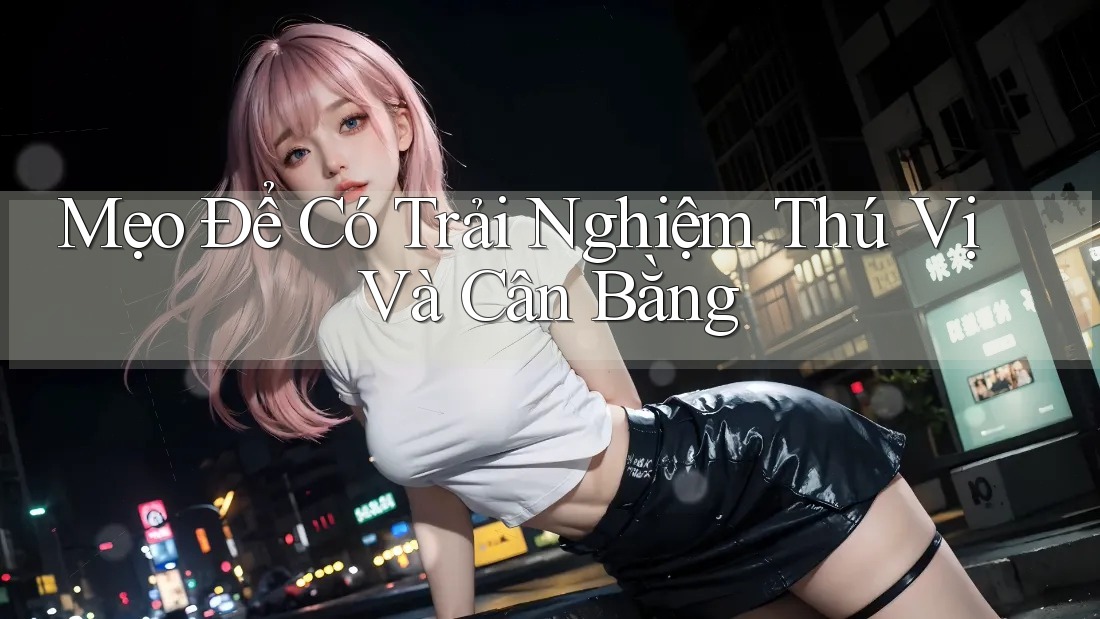 Mẹo Để Có Trải Nghiệm Thú Vị Và Cân Bằng