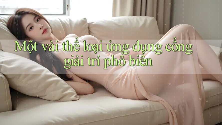 Một vài thể loại ứng dụng cổng giải trí phổ biến
