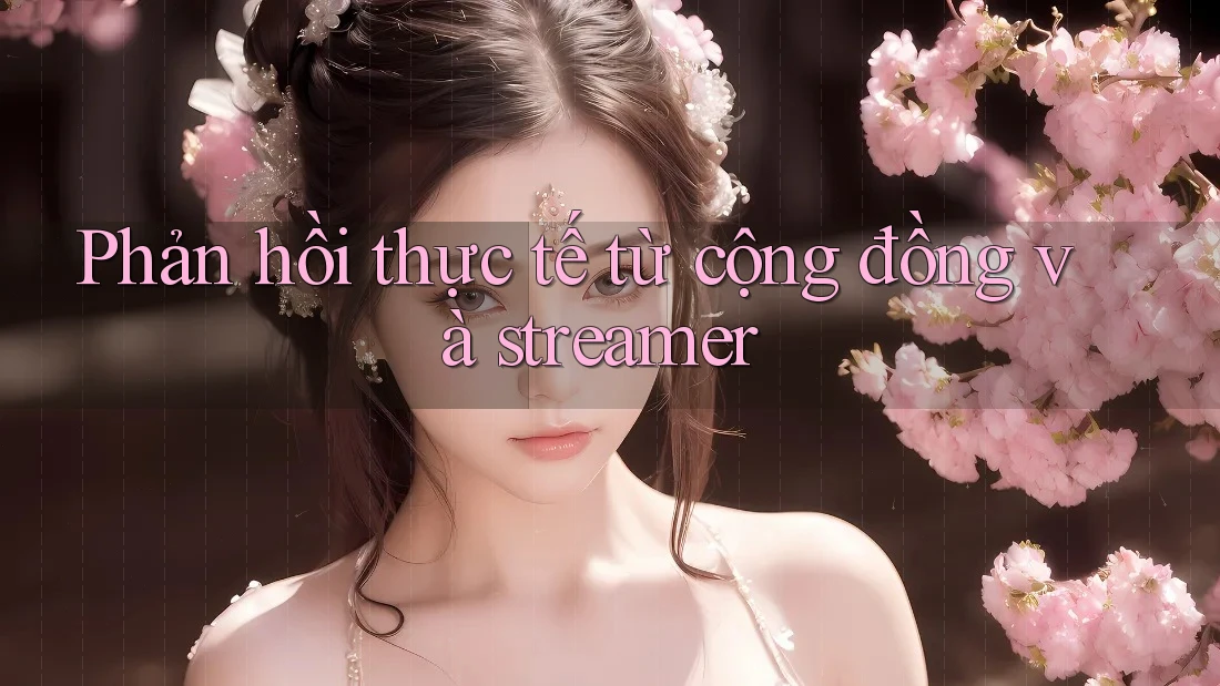 Phản hồi thực tế từ cộng đồng và streamer