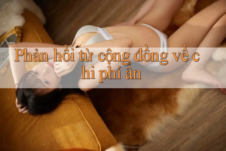 Phản hồi từ cộng đồng về chi phí ẩn