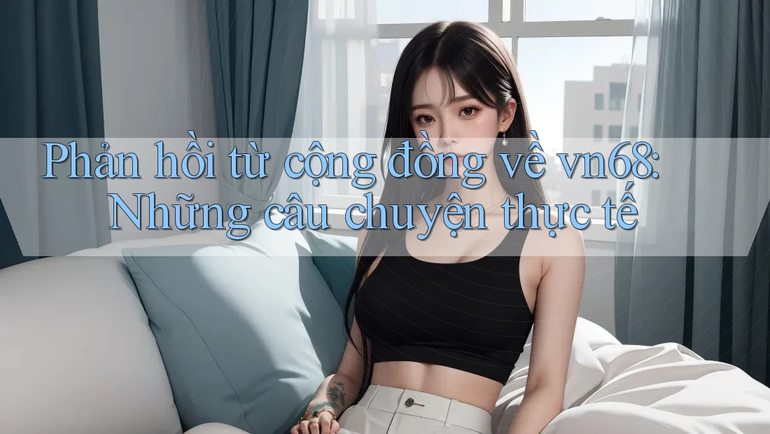 Phản hồi từ cộng đồng về vn68: Những câu chuyện thực tế Phản hồi từ cộng đồng về vn68: Những câu chuyện thực tế