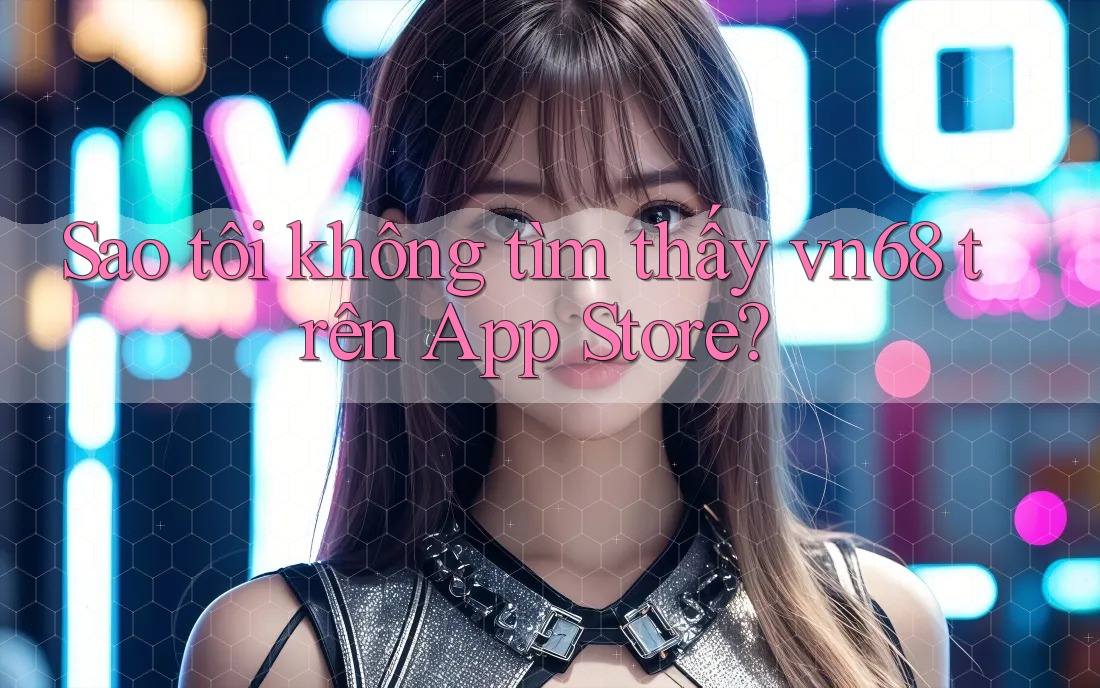 Sao tôi không tìm thấy vn68 trên App Store?