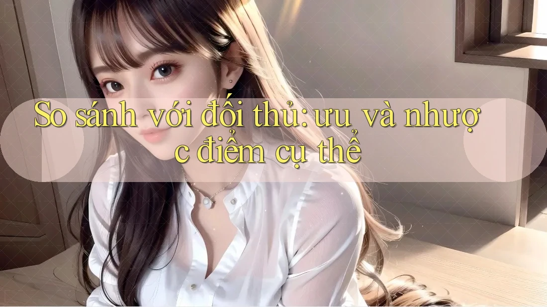 So sánh với đối thủ: ưu và nhược điểm cụ thể