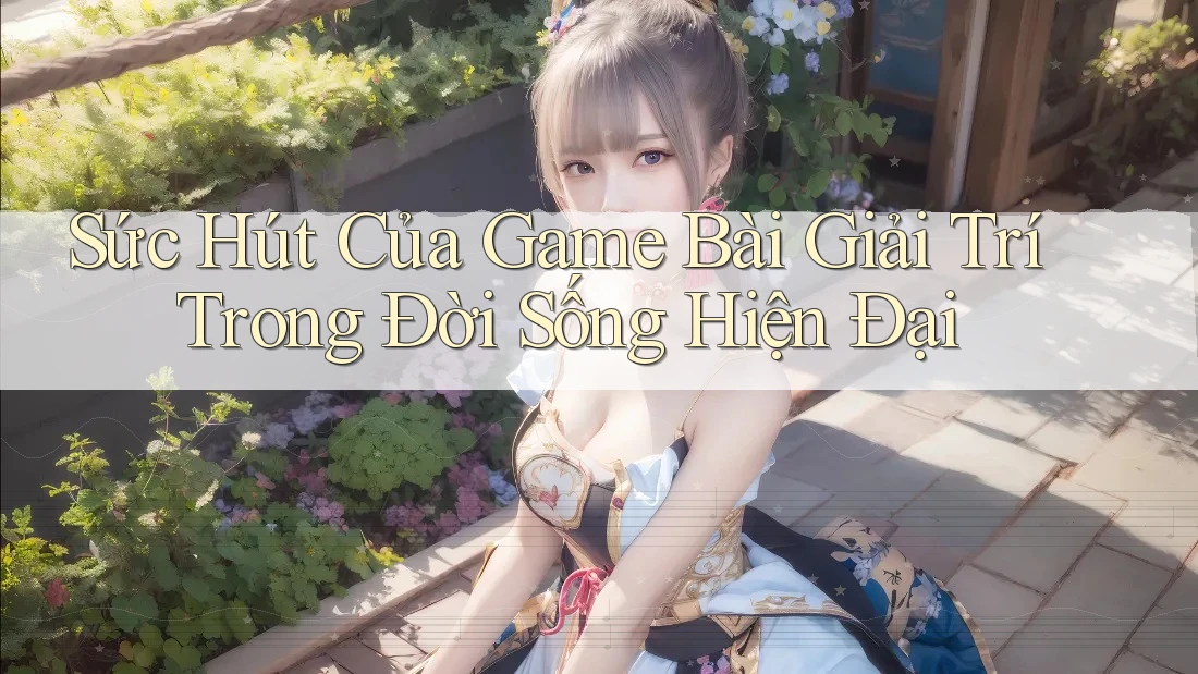 Sức Hút Của Game Bài Giải Trí Trong Đời Sống Hiện Đại Sức Hút Của Game Bài Giải Trí Trong Đời Sống Hiện Đại