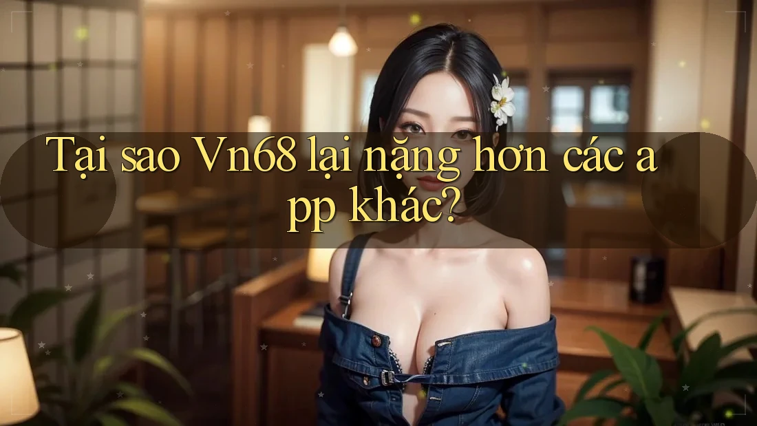 Tại sao vn68 lại nặng hơn các app khác? Tại sao vn68 lại nặng hơn các app khác?