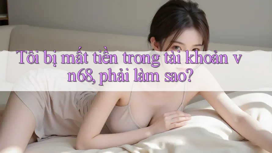 Tôi bị mất tiền trong tài khoản vn68, phải làm sao?