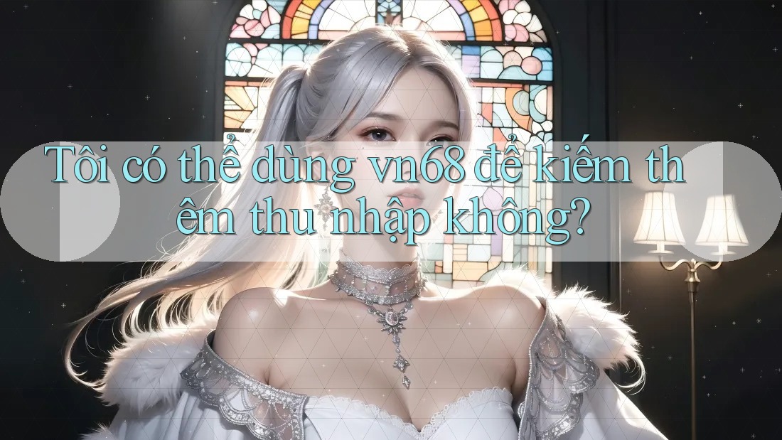 Tôi có thể dùng vn68 để kiếm thêm thu nhập không?