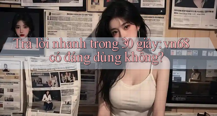 Trả lời nhanh trong 30 giây: vn68 có đáng dùng không?