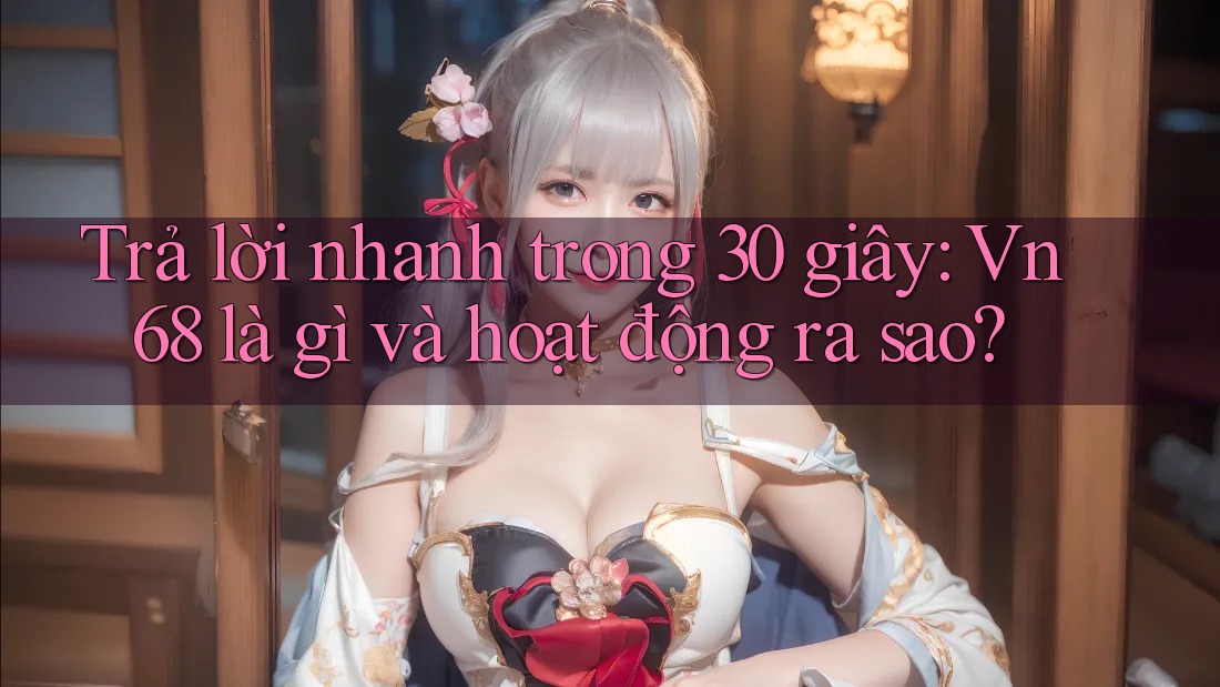 Trả lời nhanh trong 30 giây: Vn68 là gì và hoạt động ra sao?