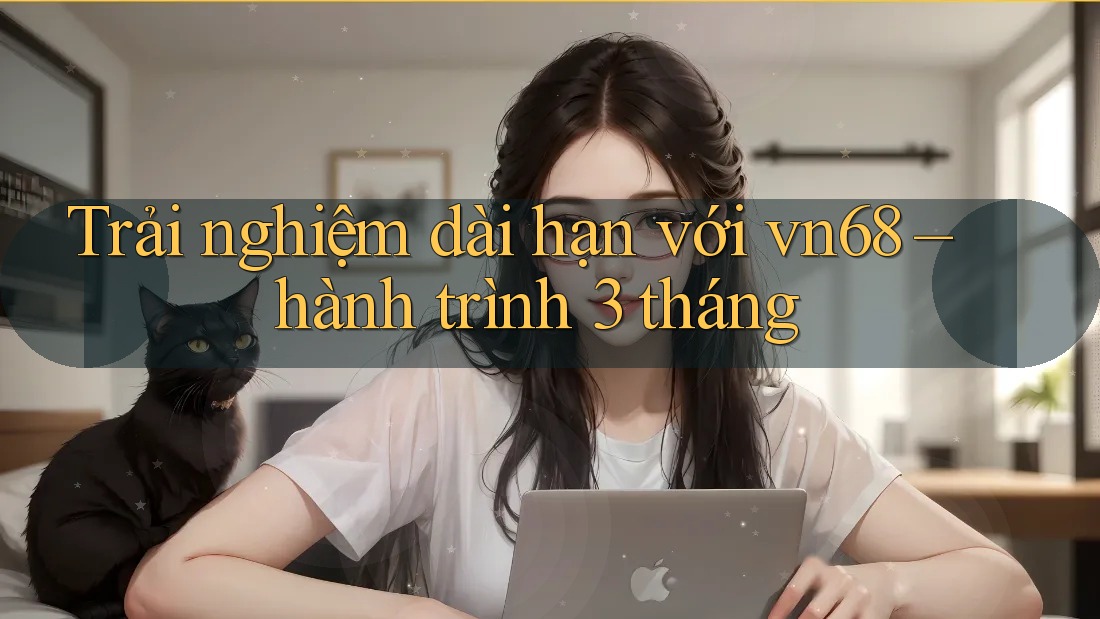 Trải nghiệm dài hạn với vn68 – hành trình 3 tháng
