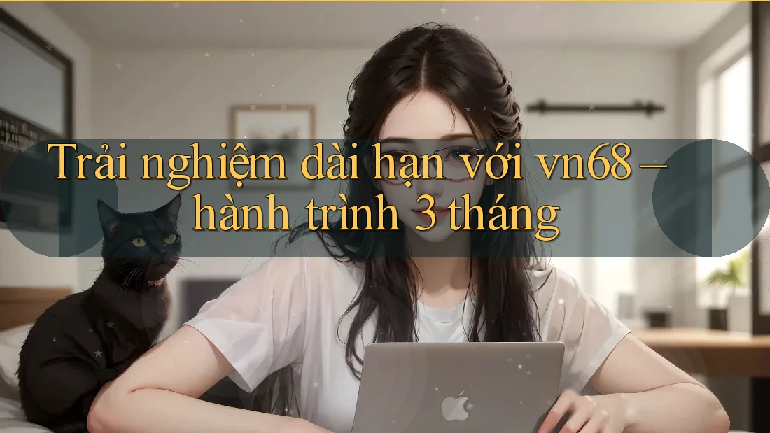 Trải nghiệm dài hạn với vn68 – hành trình 3 tháng