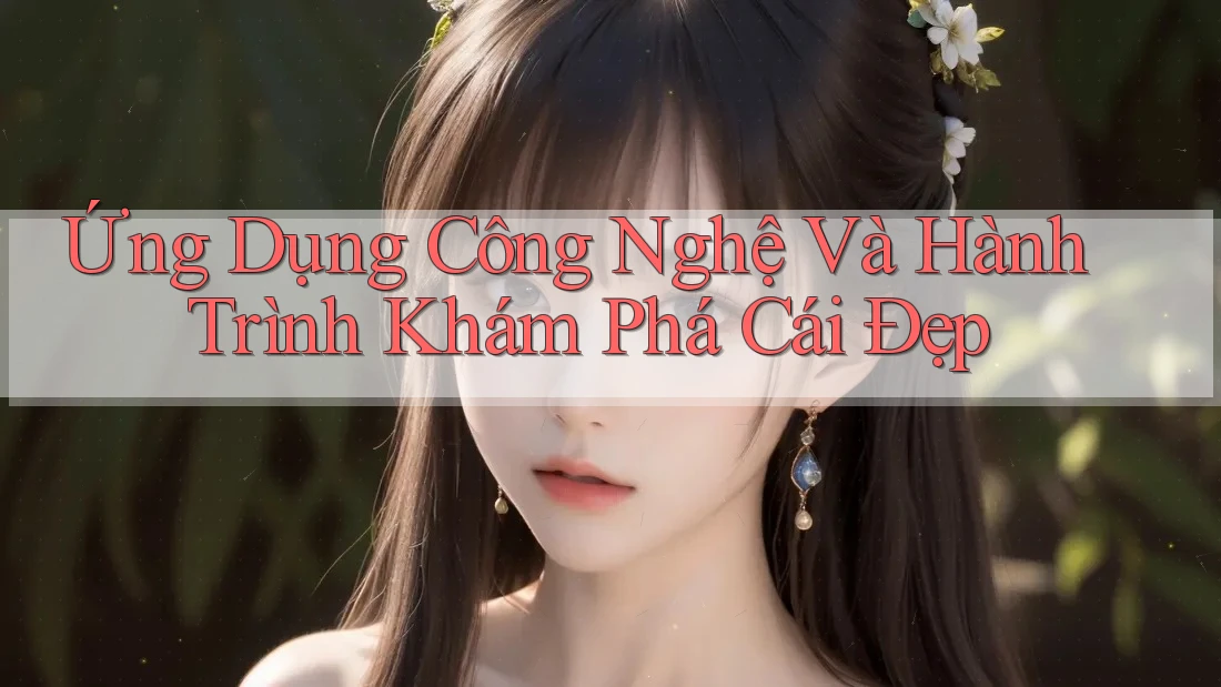 Ứng Dụng Công Nghệ Và Hành Trình Khám Phá Cái Đẹp Ứng Dụng Công Nghệ Và Hành Trình Khám Phá Cái Đẹp