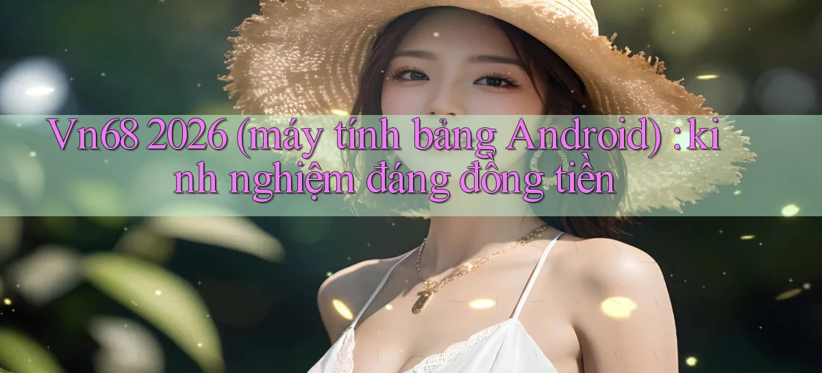 Vn68 2026 (máy tính bảng Android) kinh nghiệm đáng đồng tiền