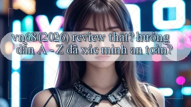 vn68 (2026) review thật hướng dẫn A   Z đã xác minh an toàn