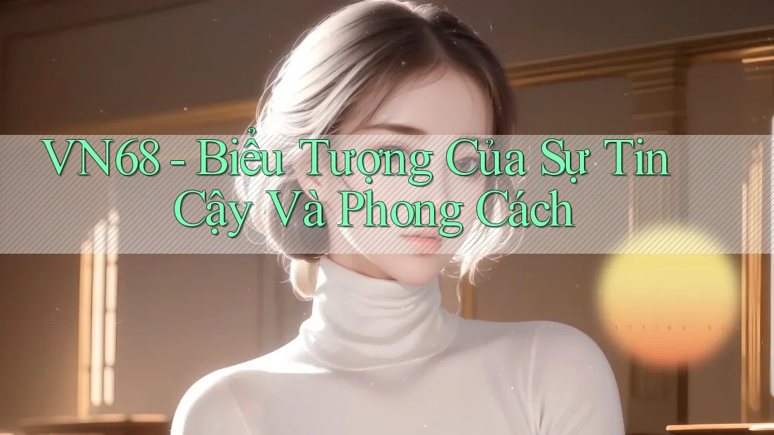 VN68 - Biểu Tượng Của Sự Tin Cậy Và Phong Cách VN68 - Biểu Tượng Của Sự Tin Cậy Và Phong Cách