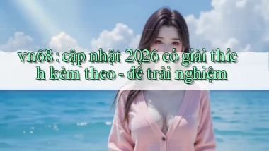vn68 cập nhật 2026 có giải thích kèm theo   để trải nghiệm