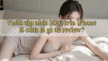 Vn68 cập nhật 2026 trên iPhone 16 odds là gì để review