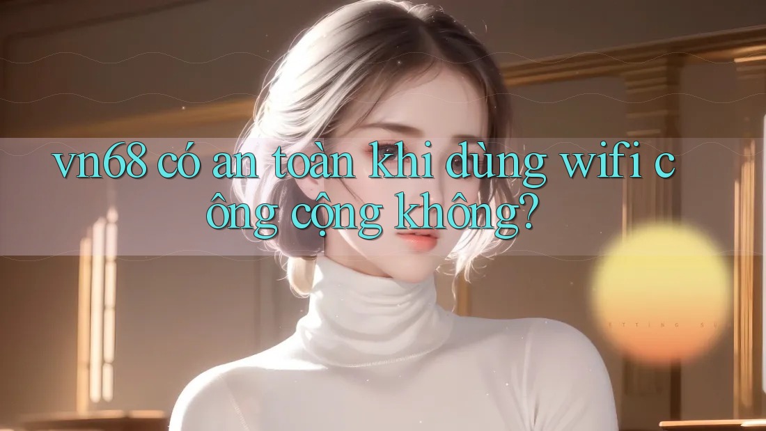 vn68 có an toàn khi dùng wifi công cộng không?