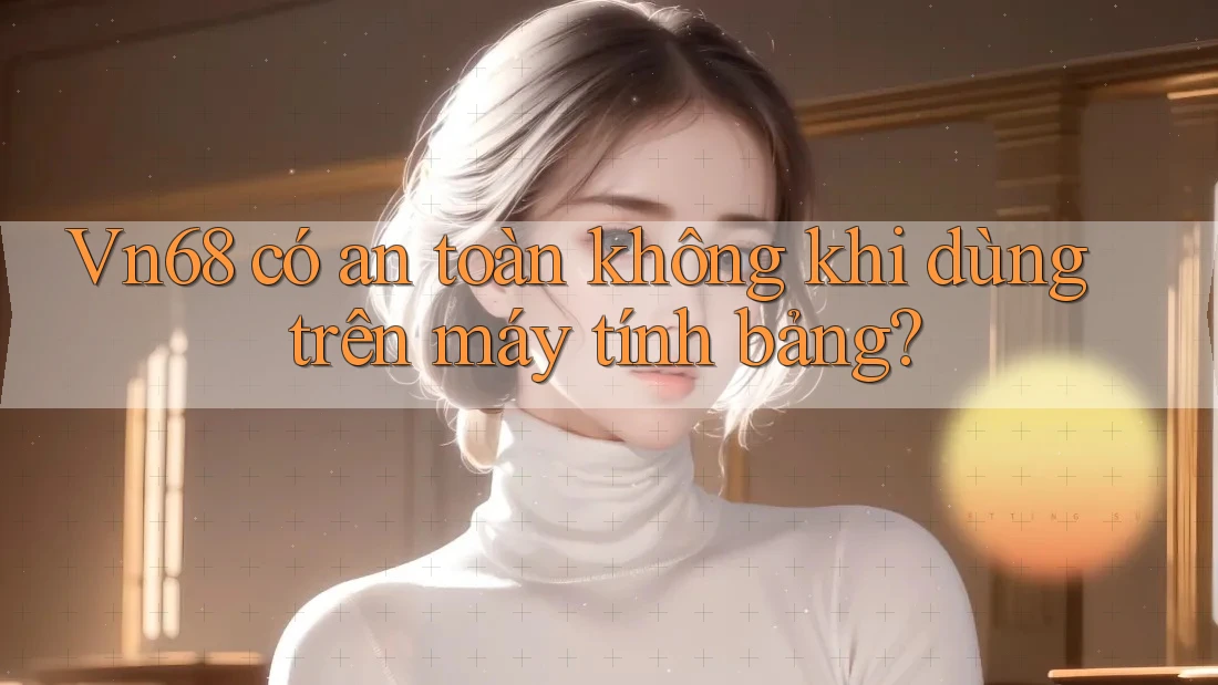 Vn68 có an toàn không khi dùng trên máy tính bảng?