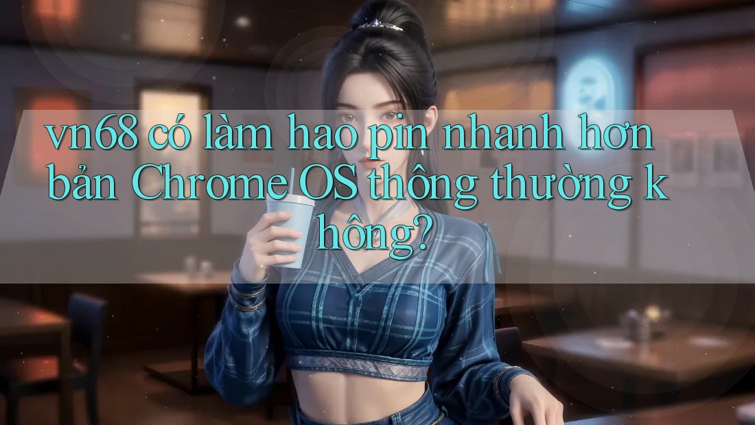 vn68 có làm hao pin nhanh hơn bản Chrome OS thông thường không?