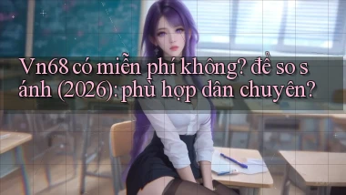 Vn68 có miễn phí không để so sánh (2026) phù hợp dân chuyên