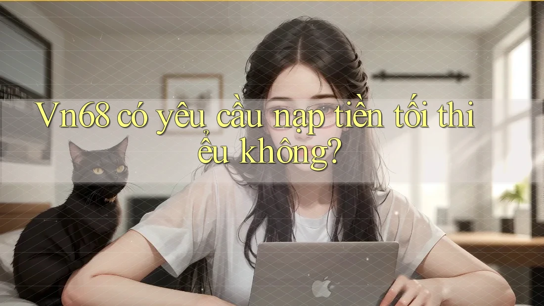 vn68 có yêu cầu nạp tiền tối thiểu không?