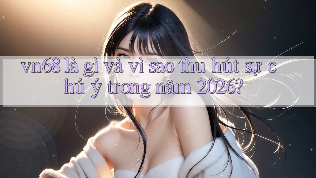 vn68 là gì và vì sao thu hút sự chú ý trong năm 2026?