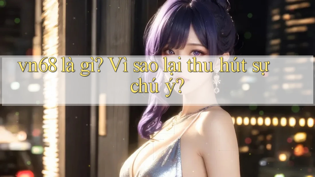 vn68 là gì? Vì sao lại thu hút sự chú ý?