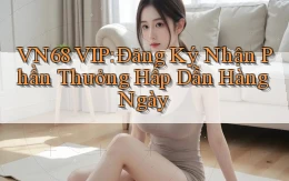 vn68  vip đăng ký nhận phần thưởng hấp dẫn hàng ngày