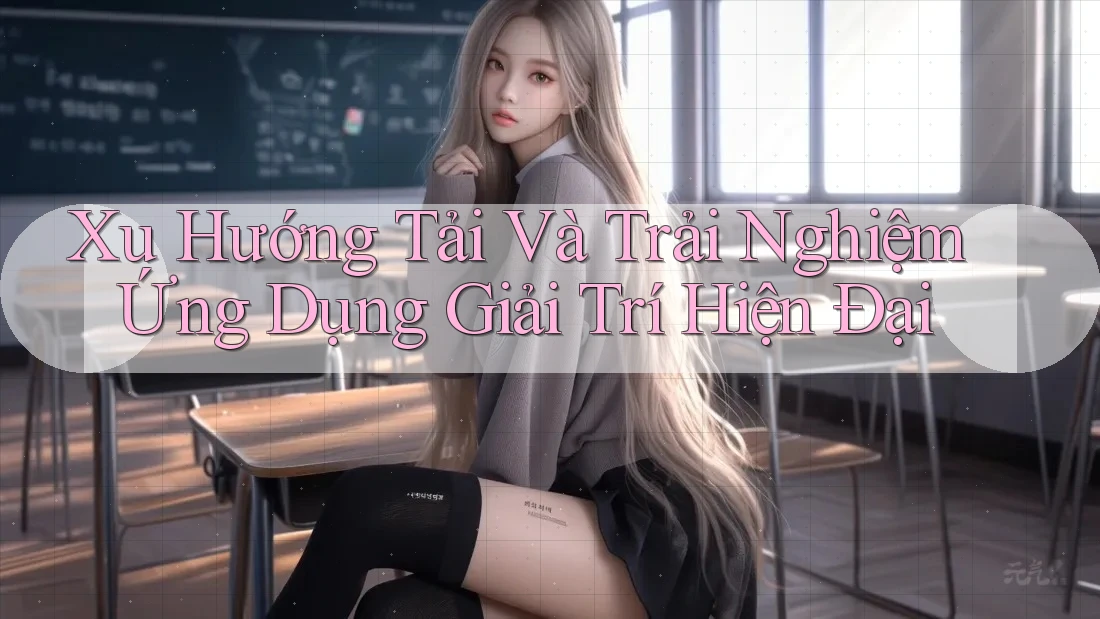 Xu Hướng Tải Và Trải Nghiệm Ứng Dụng Giải Trí Hiện Đại