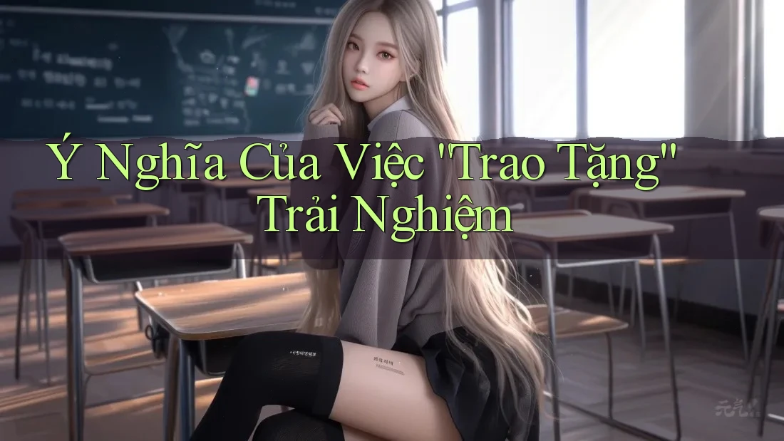 Ý Nghĩa Của Việc “Trao Tặng” Trải Nghiệm Ý Nghĩa Của Việc “Trao Tặng” Trải Nghiệm